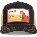 lippikset-kaareva-rekka-musta-snapback-easy-rider-wild-heart-the-farm-goorin-bros