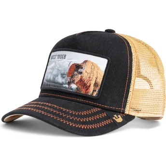 lippikset-kaareva-rekka-musta-snapback-built-tough-wild-heart-the-farm-goorin-bros