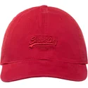 cap-kaareva-red-adjustable-strap-superdry