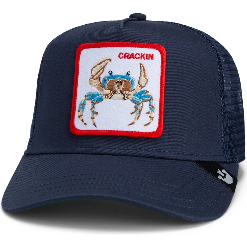 cap-kaareva-navy-blue-snapback-goorin-bros-crackin-team-crab-original-recipe-team-pride-the-farm-navy-blue-hat-the-farm-de-goori