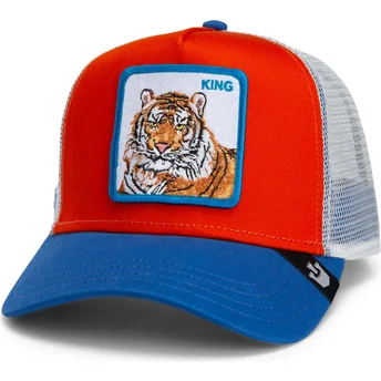 Cap kaareva multicolor snapback Goorin Bros. King Team Tiger Original Recipe Team Pride The Farm Orange, White and Blue Hat The Farm de Goorin Bros.