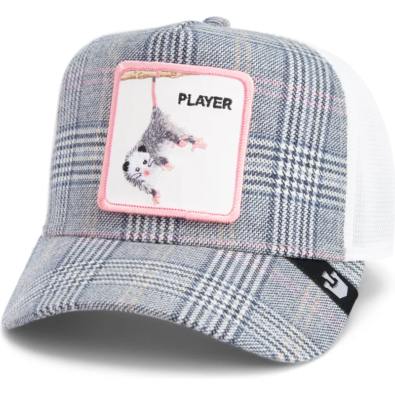 lippikset-kaareva-rekka-laivastonsininen-snapback-goorin-bros-player-possum-luxury-moon-the-farm-navy-blue-and-white-hat-the-far lippikset-kaareva-rekka-laivastonsininen-snapback-goorin-bros-player-possum-luxury-moon-the-farm-navy-blue-and-white-hat-the-far