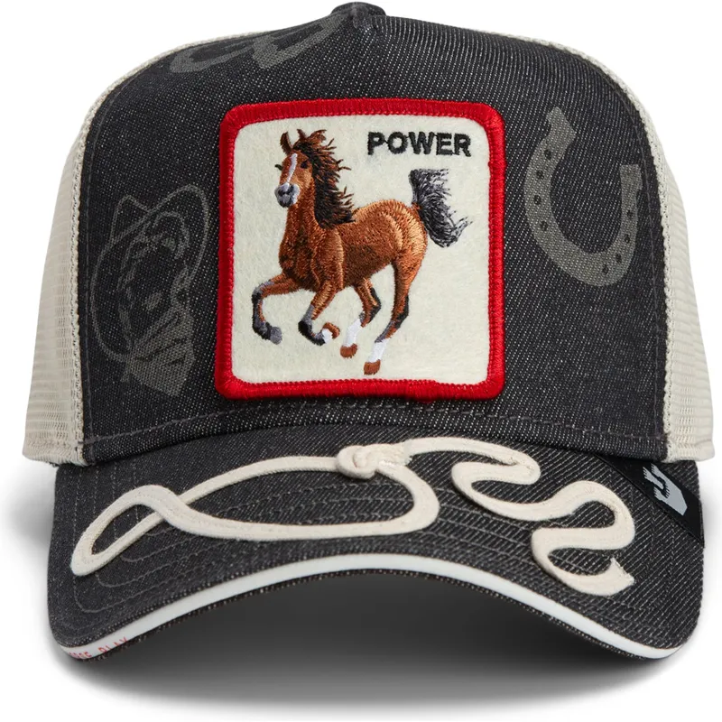 lippikset-kaareva-rekka-laivastonsininen-snapback-goorin-bros-power-full-throttle-horse-play-the-farm-navy-blue-hat-the-farm-goo lippikset-kaareva-rekka-laivastonsininen-snapback-goorin-bros-power-full-throttle-horse-play-the-farm-navy-blue-hat-the-farm-goo