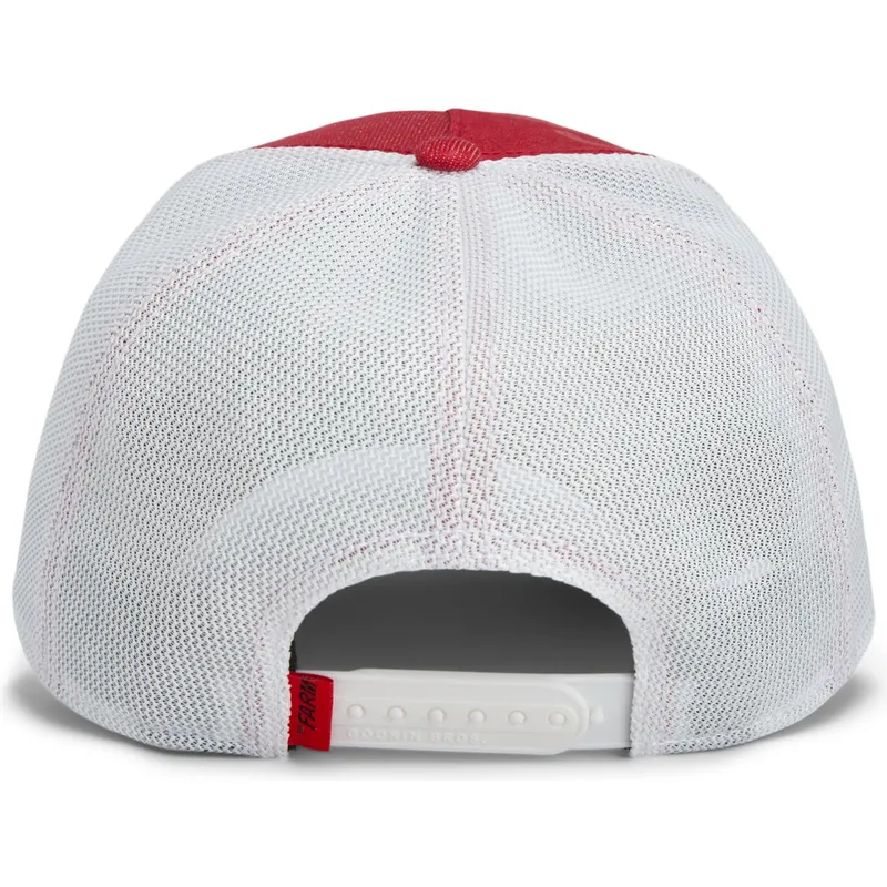 lippikset-kaareva-rekka-punainen-snapback-goorin-bros-high-way-up-horse-play-the-farm-red-hat-the-farm-goorin-bros