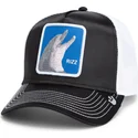 cap-kaareva-black-snapback-goorin-bros-dolphin-rizz-rizzky-bizznizz-great-escape-the-farm-black-and-white-hat-the-farm-de-goorin