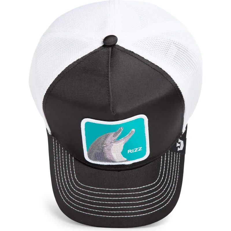 cap-kaareva-black-snapback-goorin-bros-dolphin-rizz-rizzky-bizznizz-great-escape-the-farm-black-and-white-hat-the-farm-de-goorin cap-kaareva-black-snapback-goorin-bros-dolphin-rizz-rizzky-bizznizz-great-escape-the-farm-black-and-white-hat-the-farm-de-goorin