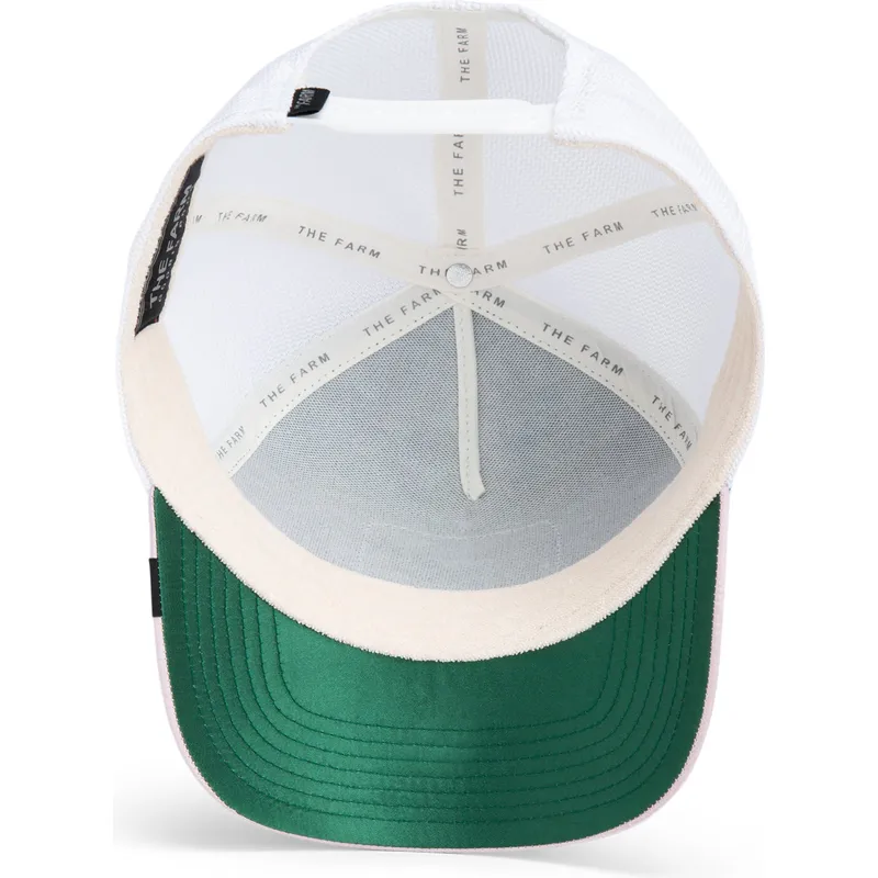 lippikset-kaareva-rekka-monivarinen-snapback-goorin-bros-turtle-wavy-allablur-great-escape-the-farm-green-white-and-pink-hat-the