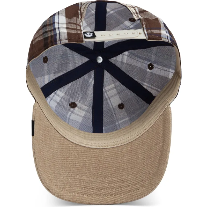 cap-kaareva-brown-snapback-goorin-bros-curved-brim-ask-your-mother-papa-cap-madras-the-farm-brown-cap-the-farm-de-goorin-bros cap-kaareva-brown-snapback-goorin-bros-curved-brim-ask-your-mother-papa-cap-madras-the-farm-brown-cap-the-farm-de-goorin-bros