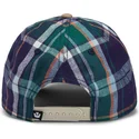 cap-kaareva-multicolor-snapback-goorin-bros-curved-brim-hardly-working-papa-cap-madras-the-farm-navy-blue-and-brown-cap-the-farm