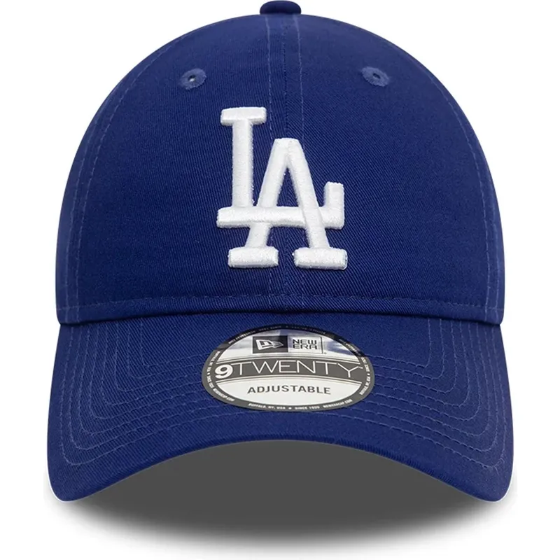 lippikset-kaareva-sininen-saadettava-nauha-9twenty-league-essential-los-angeles-dodgers-mlb-new-era