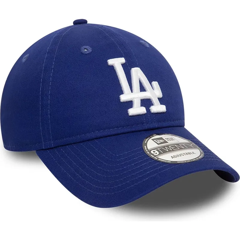 lippikset-kaareva-sininen-saadettava-nauha-9twenty-league-essential-los-angeles-dodgers-mlb-new-era