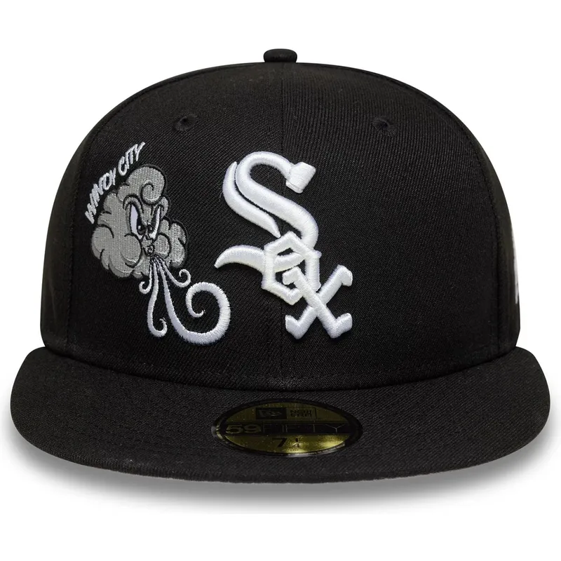 lippikset-littea-musta-istuva-59fifty-food-icon-windy-city-chicago-white-sox-mlb-new-era