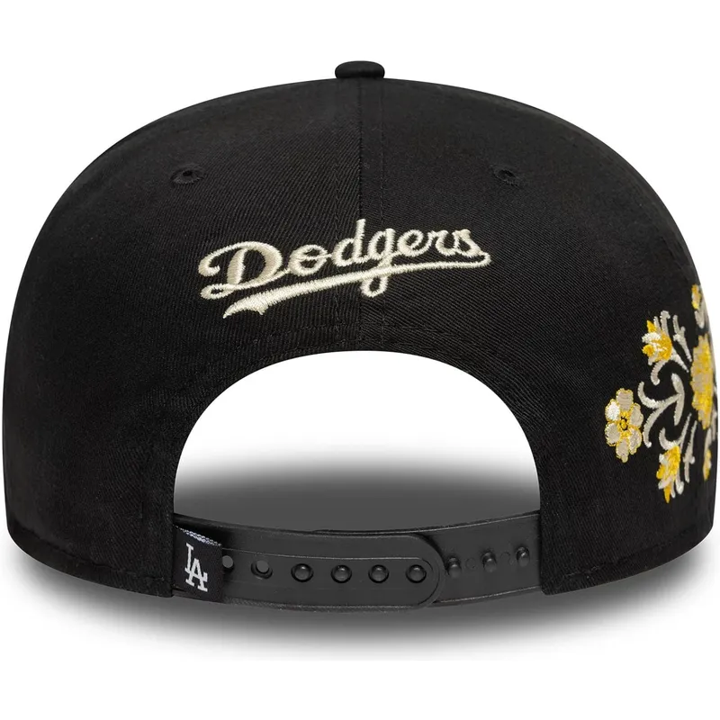 lippikset-littea-musta-snapback-9fifty-floral-los-angeles-dodgers-mlb-new-era