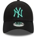 lippikset-kaareva-musta-saadettava-nauha-9forty-league-essential-new-york-yankees-mlb-new-era