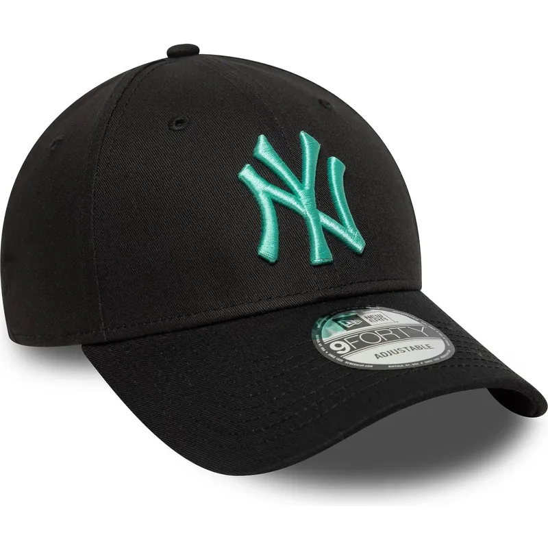 lippikset-kaareva-musta-saadettava-nauha-9forty-league-essential-new-york-yankees-mlb-new-era