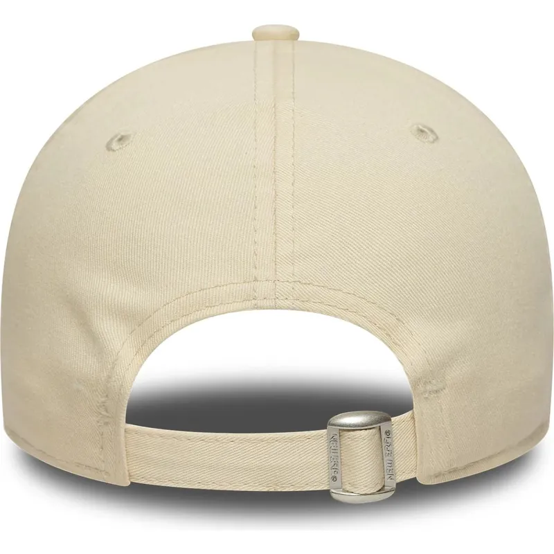 lippikset-kaareva-beige-saadettava-nauha-9forty-team-outline-los-angeles-dodgers-mlb-new-era