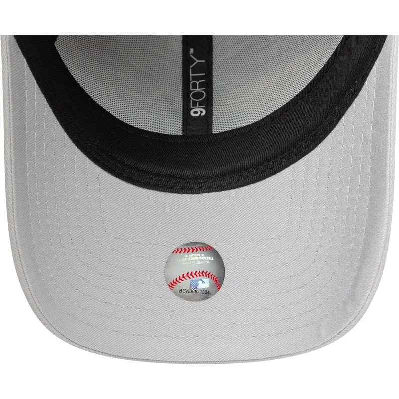 lippikset-kaareva-harmaa-saadettava-nauha-9forty-team-outline-new-york-yankees-mlb-new-era