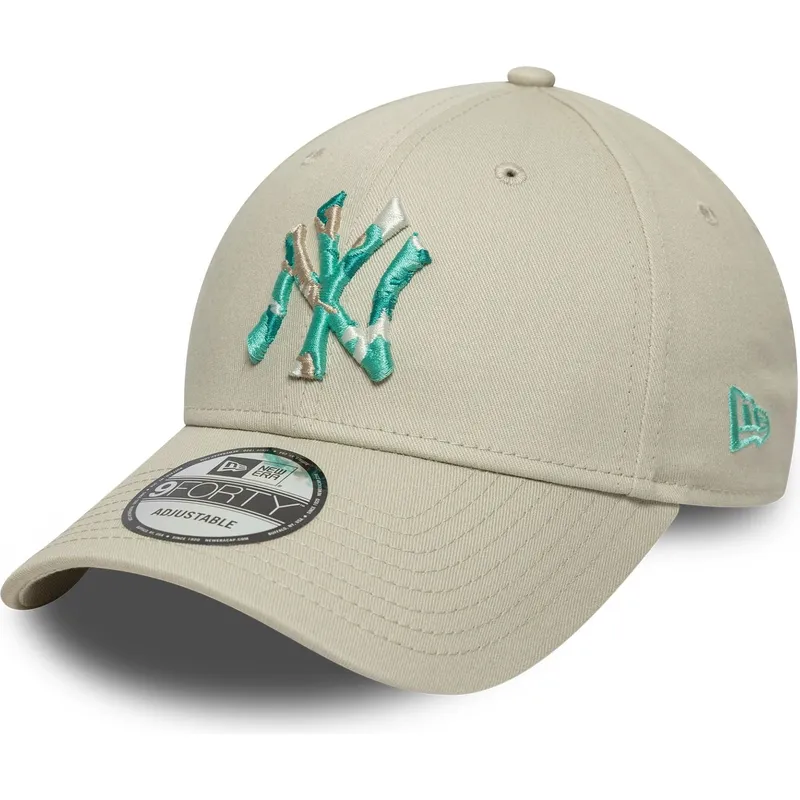 cap-kaareva-beige-adjustable-strap-9forty-seasonal-infill-new-york-yankees-mlb-new-era cap-kaareva-beige-adjustable-strap-9forty-seasonal-infill-new-york-yankees-mlb-new-era