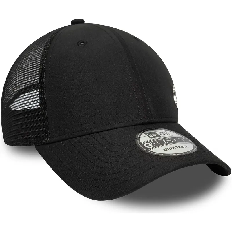lippikset-kaareva-rekka-musta-saadettava-nauha-9forty-flawless-new-york-yankees-mlb-new-era