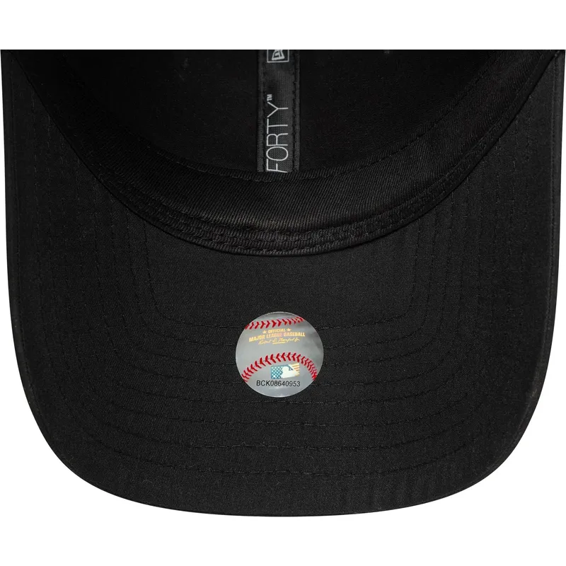 lippikset-kaareva-rekka-musta-saadettava-nauha-9forty-flawless-new-york-yankees-mlb-new-era