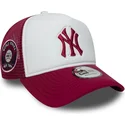 lippikset-kaareva-rekka-punainen-snapback-e-frame-world-series-new-york-yankees-mlb-new-era