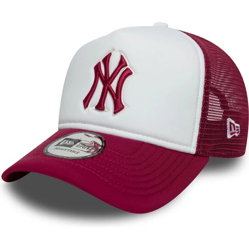 lippikset-kaareva-rekka-punainen-snapback-e-frame-world-series-new-york-yankees-mlb-new-era