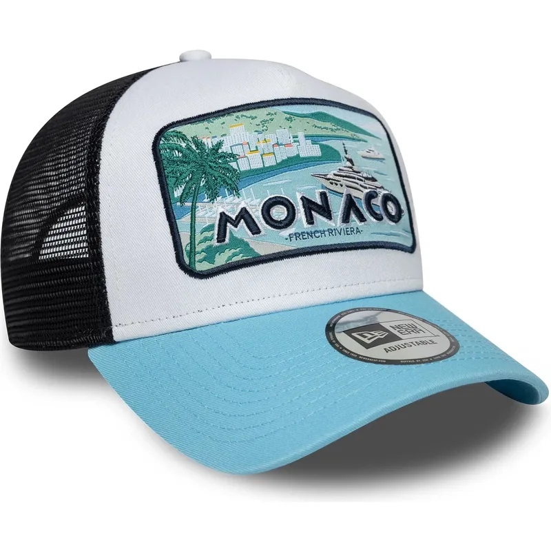 lippikset-kaareva-rekka-monivarinen-snapback-monaco-french-riviera-a-frame-summer-new-era