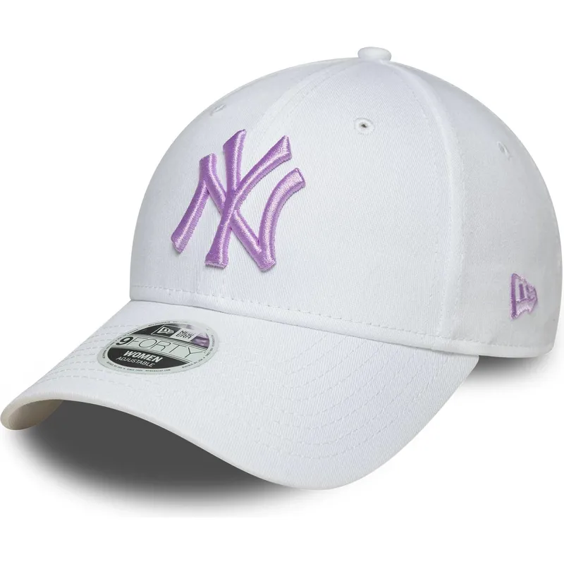 lippikset-kaareva-valkoinen-saadettava-nauha-9forty-league-essential-new-york-yankees-mlb-new-era