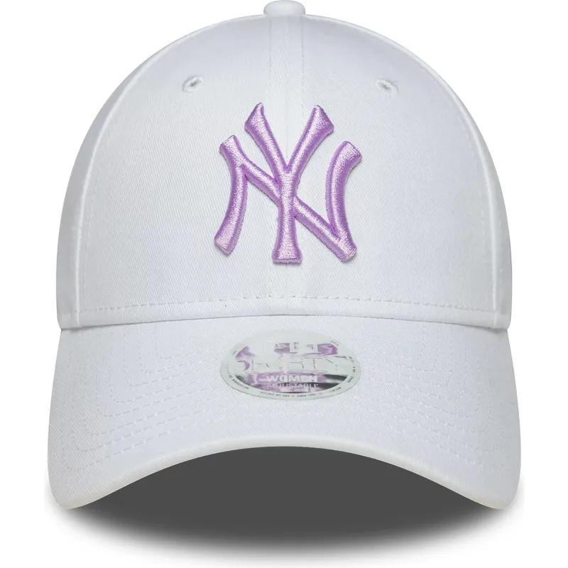 lippikset-kaareva-valkoinen-saadettava-nauha-9forty-league-essential-new-york-yankees-mlb-new-era