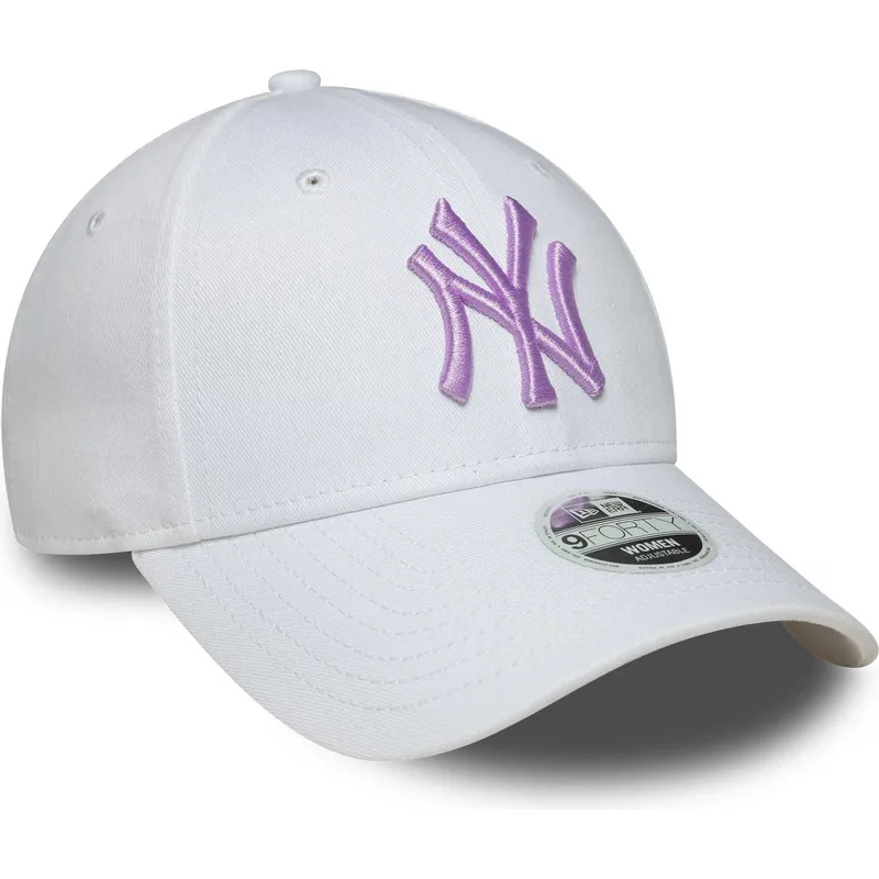lippikset-kaareva-valkoinen-saadettava-nauha-9forty-league-essential-new-york-yankees-mlb-new-era