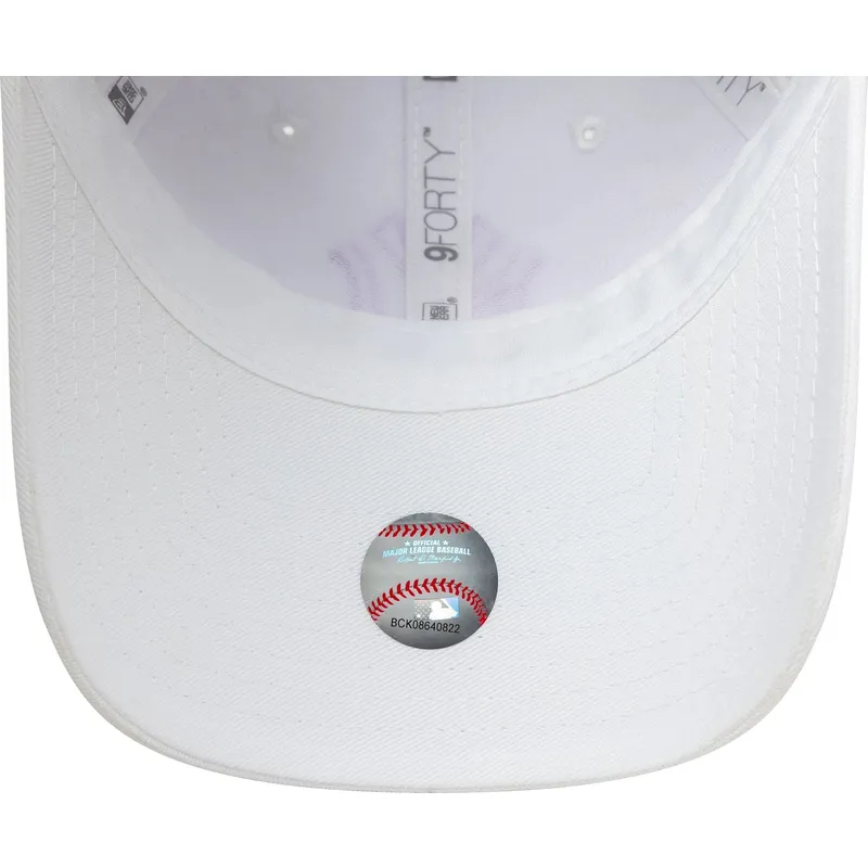 lippikset-kaareva-valkoinen-saadettava-nauha-9forty-league-essential-new-york-yankees-mlb-new-era