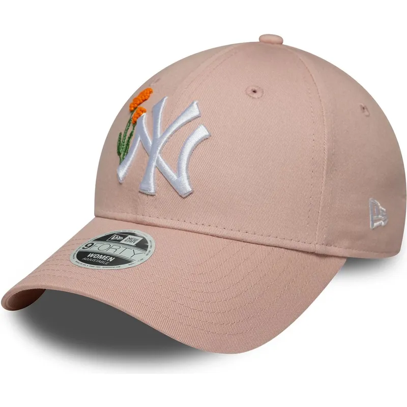 lippikset-kaareva-vaaleanpunainen-saadettava-nauha-9forty-beaded-new-york-yankees-mlb-new-era lippikset-kaareva-vaaleanpunainen-saadettava-nauha-9forty-beaded-new-york-yankees-mlb-new-era