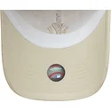 lippikset-kaareva-beige-saadettava-nauha-9twenty-linen-new-york-yankees-mlb-new-era