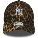 lippikset-kaareva-leopardi-saadettava-nauha-9twenty-outline-new-york-yankees-mlb-new-era