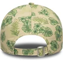 lippikset-kaareva-beige-saadettava-nauha-9twenty-all-over-print-tropical-new-york-yankees-mlb-new-era