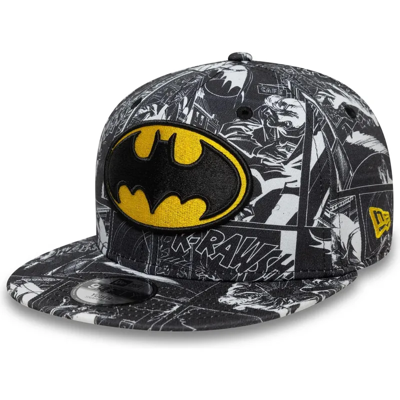 lippikset-littea-musta-snapback-lapsille-9fifty-all-over-print-batman-dc-comics-new-era