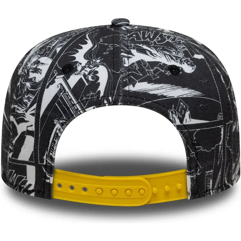 lippikset-littea-musta-snapback-lapsille-9fifty-all-over-print-batman-dc-comics-new-era