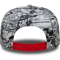 lippikset-littea-musta-snapback-lapsille-9fifty-all-over-print-superman-dc-comics-new-era
