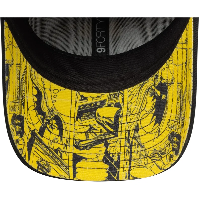 lippikset-kaareva-musta-saadettava-nauha-lapsille-9forty-all-over-print-batman-dc-comics-new-era