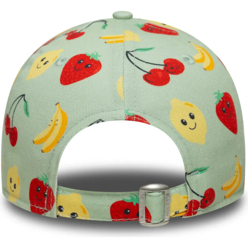 lippikset-kaareva-vihrea-saadettava-nauha-lapsille-9forty-all-over-print-fruit-new-era lippikset-kaareva-vihrea-saadettava-nauha-lapsille-9forty-all-over-print-fruit-new-era
