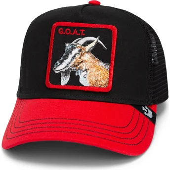 Goorin Bros. Goat The Goat Steer Fab Farm Black and Red Trucker Hat