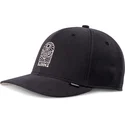 djinns-curved-brim-truefit-leaf-sun-black-snapback-cap