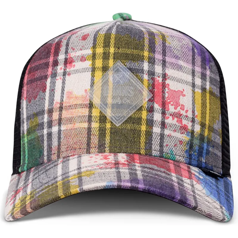 lippikset-kaareva-rekka-monivarinen-snapback-hft-dirty-check-djinns