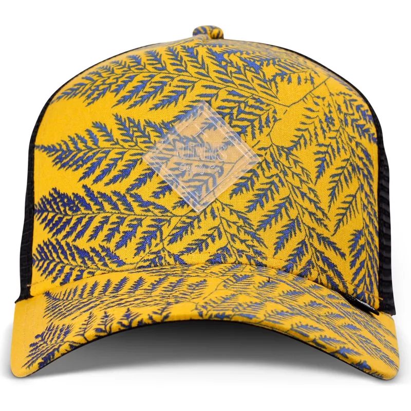 lippikset-kaareva-rekka-keltainen-snapback-hft-fern-djinns