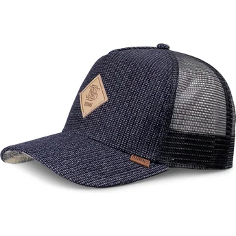 Lippikset kaareva rekka laivastonsininen snapback HFT Denim Wishy Djinns