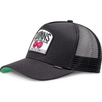 Lippikset kaareva rekka musta snapback Do Nothing Club HFT DNC Cherry Djinns