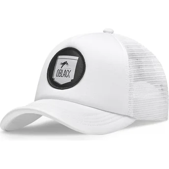 Lippikset kaareva rekka valkoinen snapback Classic Oblack