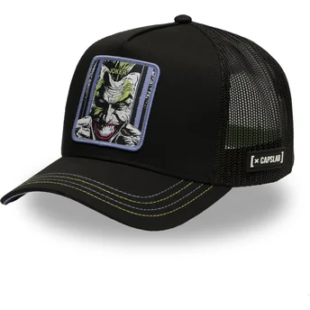 Cap kaareva black snapback Joker DC Comics Capslab