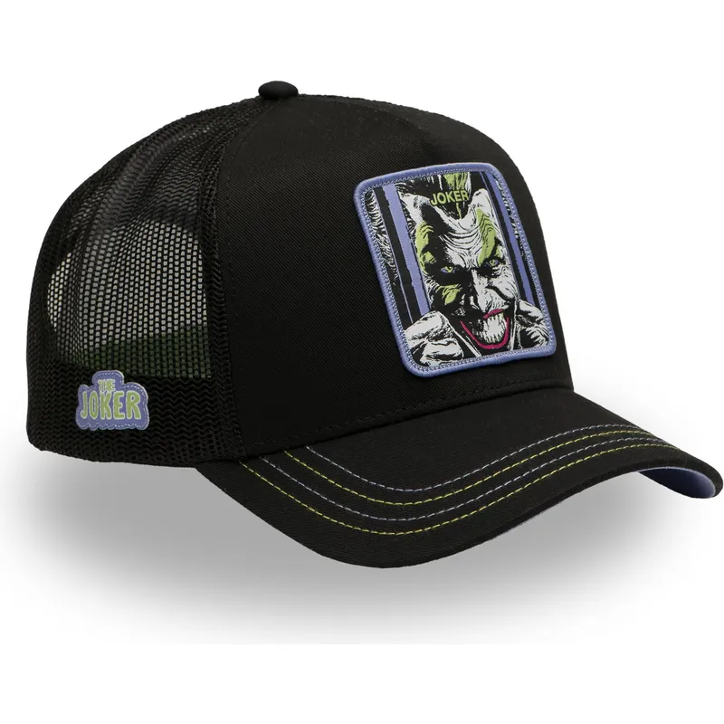 cap-kaareva-black-snapback-joker-dc-comics-capslab cap-kaareva-black-snapback-joker-dc-comics-capslab