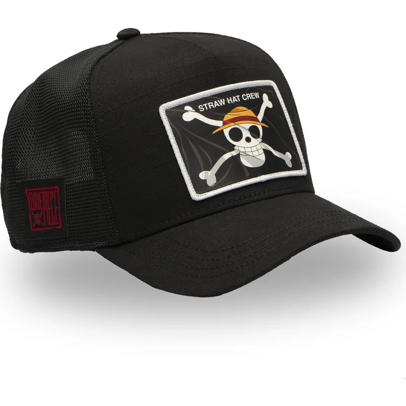 lippikset-kaareva-rekka-musta-snapback-op5-fla-olkihattujen-merirosvojengi-one-piece-capslab